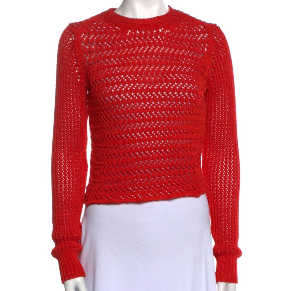 3.1 Phillip Lim crew neck red sweater - Picture 5 of 6